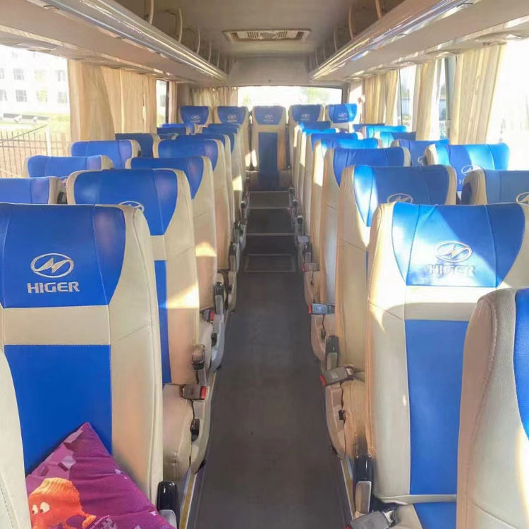 55 Seats Buses Second Hand Higer Bus Price for Sale