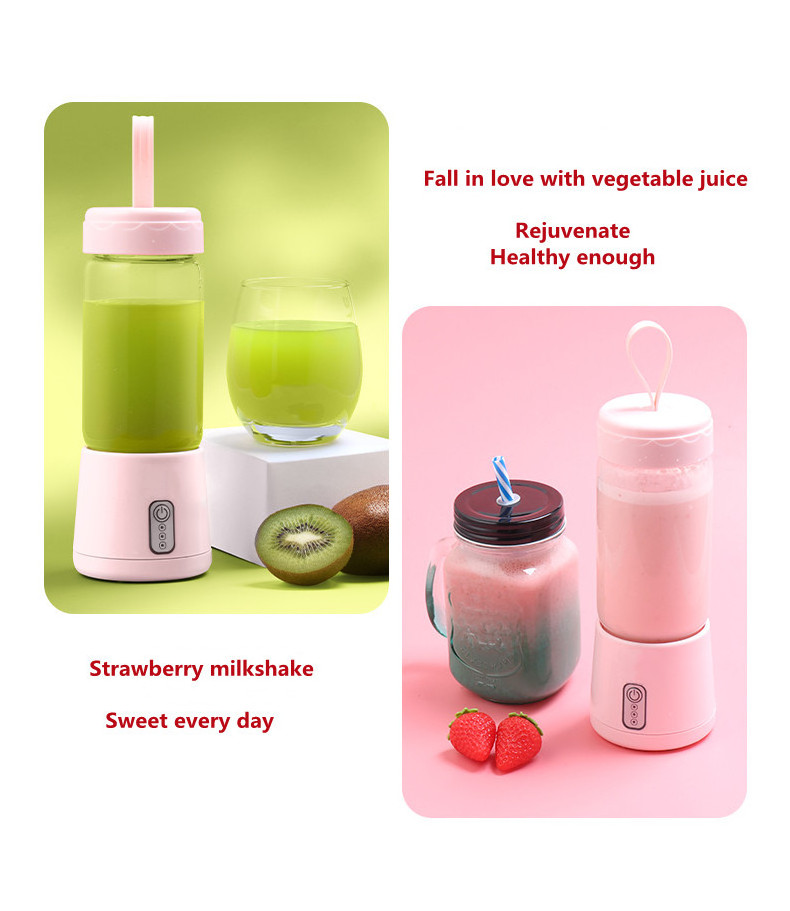 380ML  glass electric Tomato juicer with silica gel handle jucer machine fruits juicer