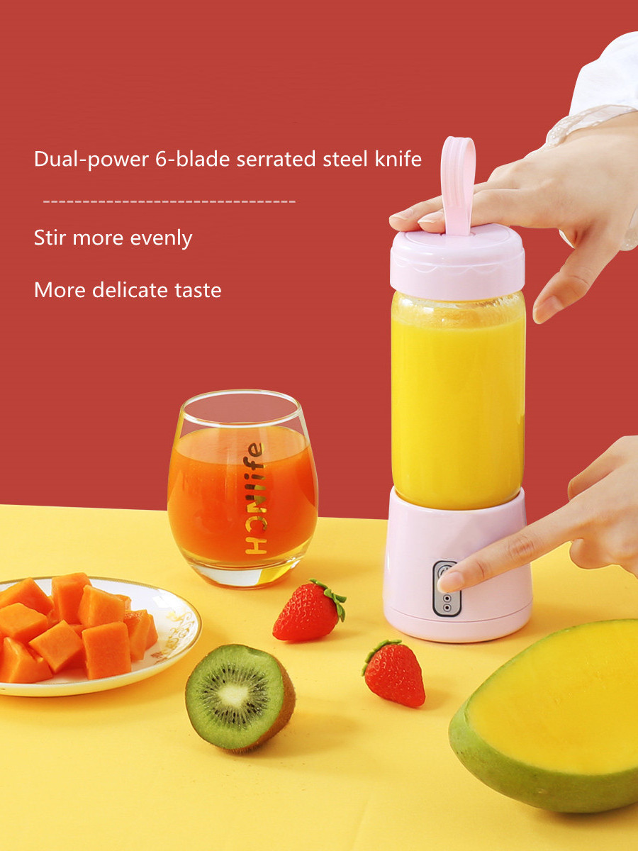 380ML  glass electric Tomato juicer with silica gel handle jucer machine fruits juicer