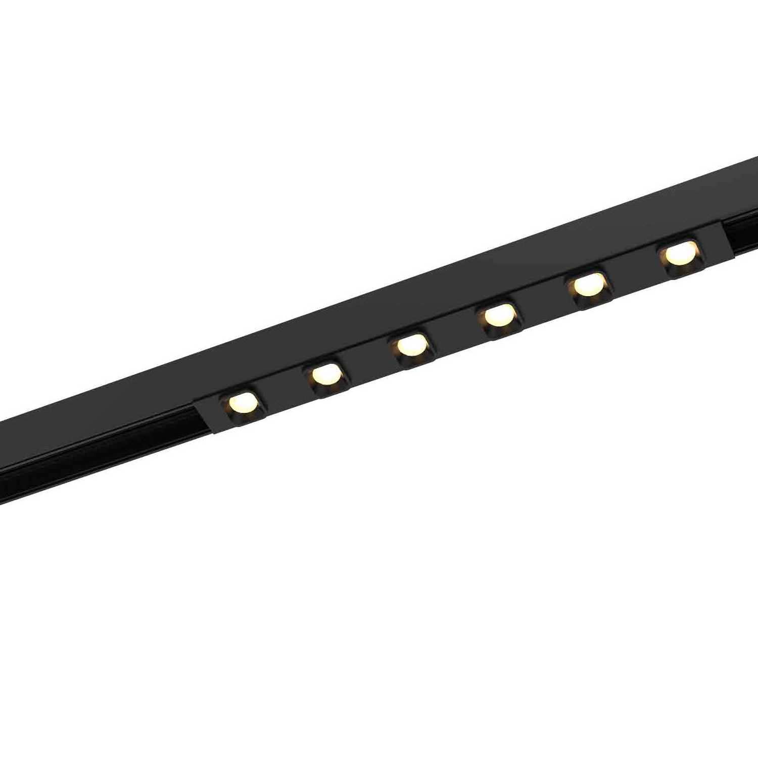 Factory Customized 48V magnetic lighting system recessed suspended rail dimmable led magnetic track light