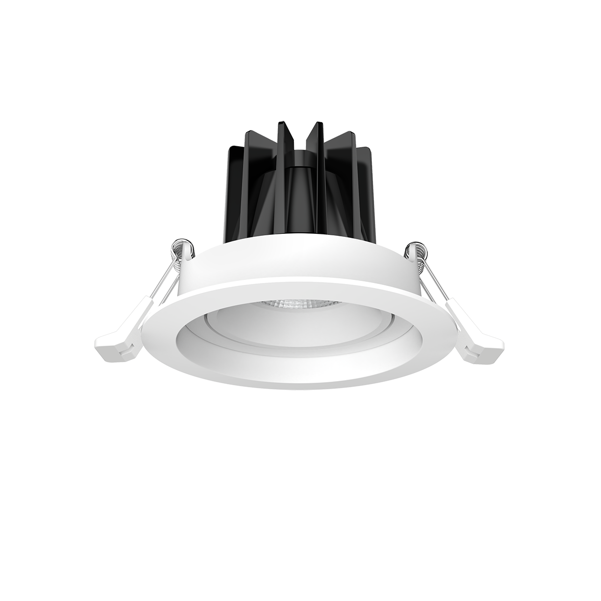 High Quality mini 5w 9w black white recessed embedded fixed round anti glare spot lamp led ceiling spotlight