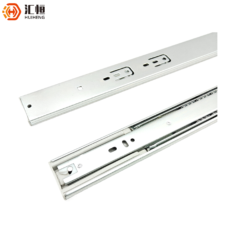 Telescopic Glide Rails Concealed Bearing Drawer Slides For Furniture Hardware