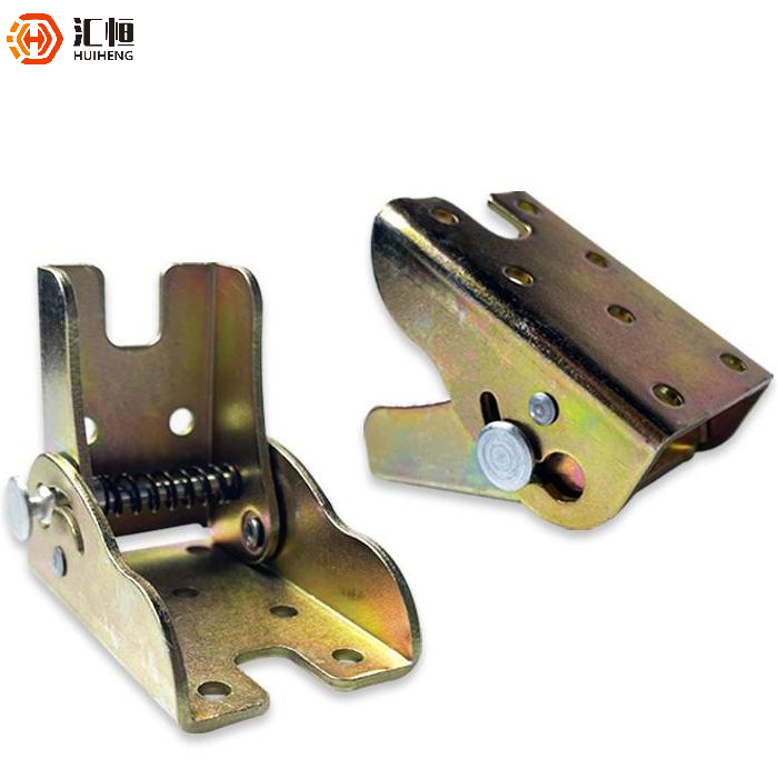 Modern Furniture Table Legs Hinges Support Foldable Locking Hinges 90 Degree Folding Iron Hinge