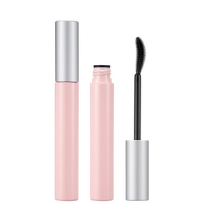 HUIHO Factory OEM 8ml Empty Aluminum Mascara Bottle Container Fashion Cute Pink Custom Logo Luxury Plastic Mascara Tube