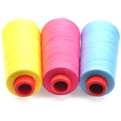 COOMAMUU Wholesale 100g/cone Sewing Thread Spun Polyester 3000 yards Thread for DIY Clothing 60 Colors