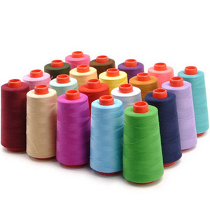 COOMAMUU Wholesale 100g/cone Sewing Thread Spun Polyester 3000 yards Thread for DIY Clothing 60 Colors