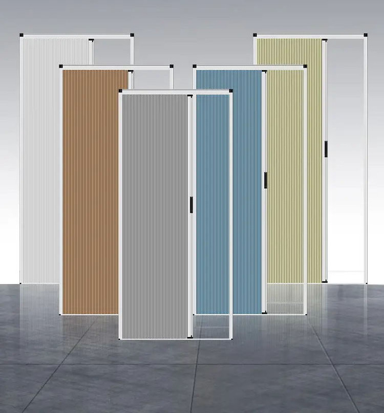 Honeycomb Pocket Sliding Doors Space-Saving Honeycomb Folding Partition Sliding Door