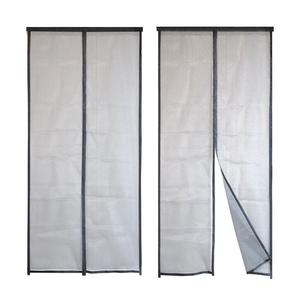 Reinforced magnetic mosquito net Automatic closing curtain door  Magnetic Polyester Mesh Curtains for doors