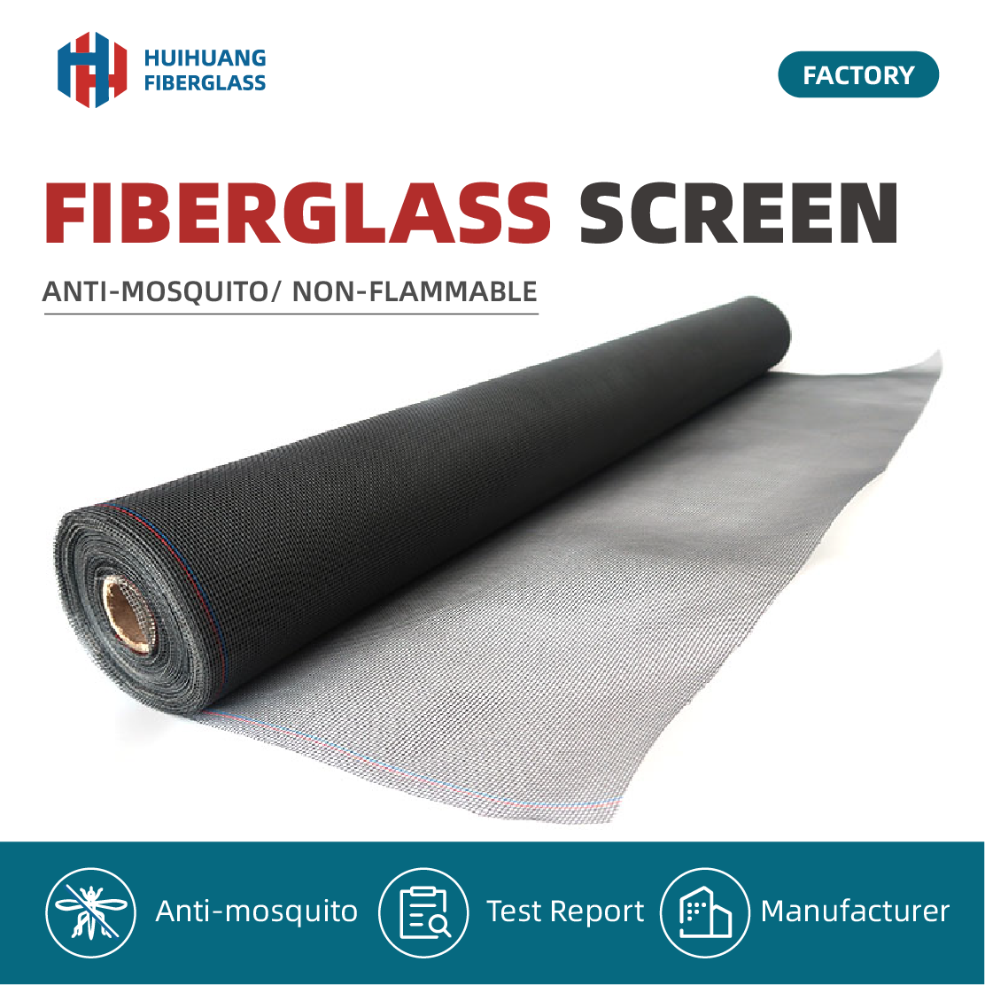 18*16 Fiberglass screen mesh fiberglass window screens for Sliding Screen Door Repair Patio and Windows