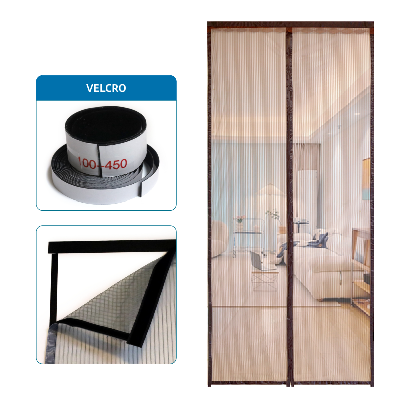 Windows Magnetic Mosquito Net Automatic Door Screen Door Curtain Anti mosquito Windproof Magnetic Sound Insulation Door Curtain