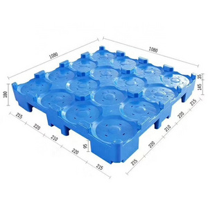 5 gallon water bottle plastic pallet rack for storage warehouse transport