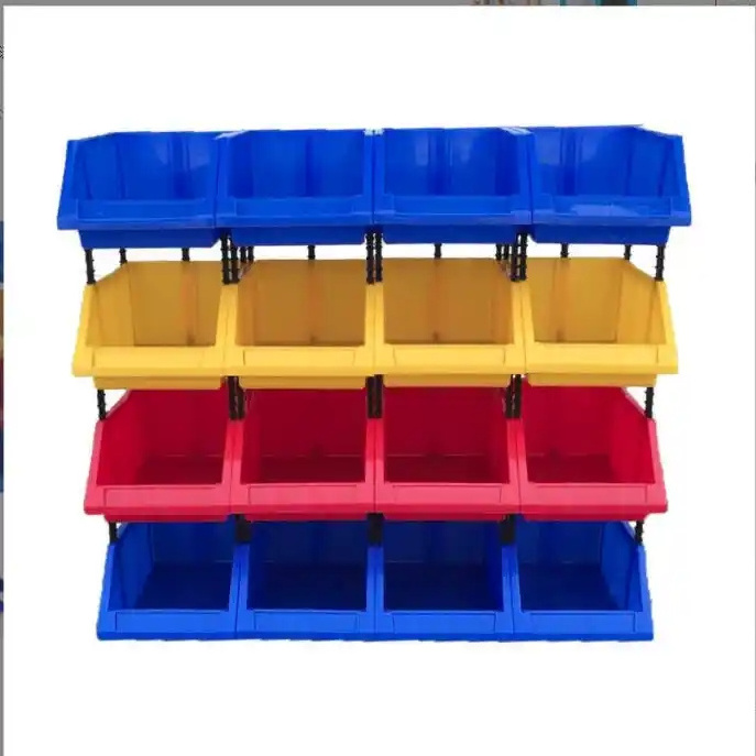 Manufacturer Sale Directly Cheap Price Industrial Plastic Hanging Shelf Bin for Warehouse Use Plastic Work Bin