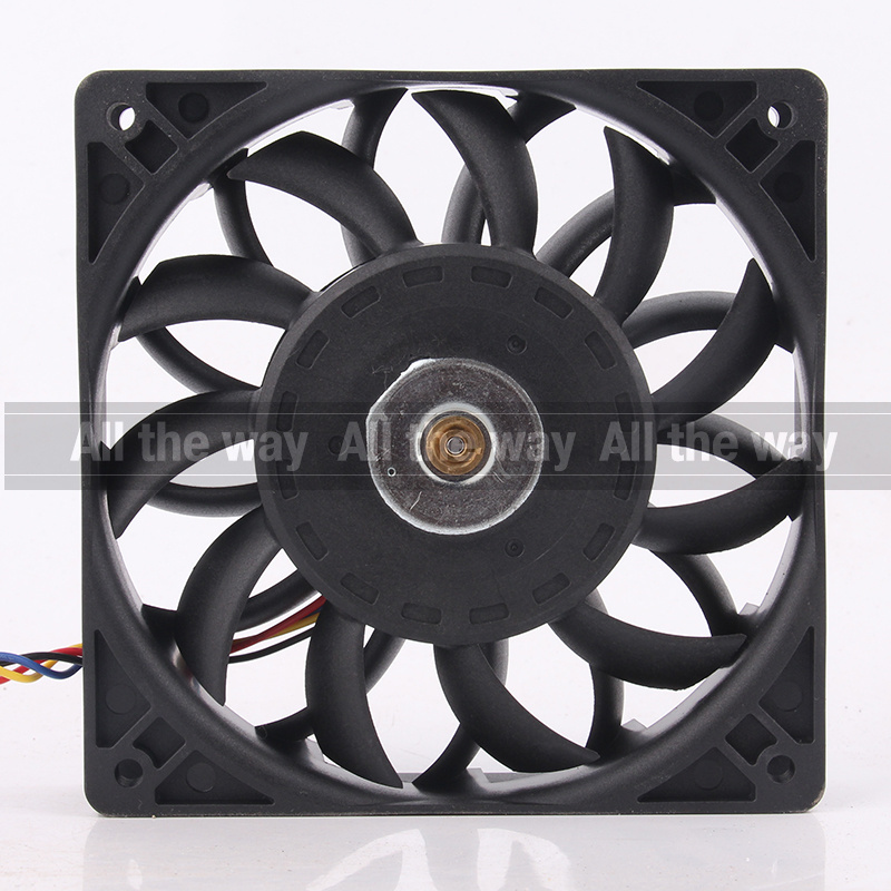 Original Delta 24V 48V DC12V 1.74A EC AC 120X120X25MM 12CM 12025 4-wire PWM dual ball bearing chassis FFB1212EH cooling fan