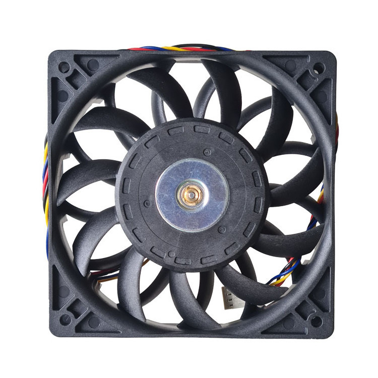 Original Delta 24V 48V DC12V 1.74A EC AC 120X120X25MM 12CM 12025 4-wire PWM dual ball bearing chassis FFB1212EH cooling fan