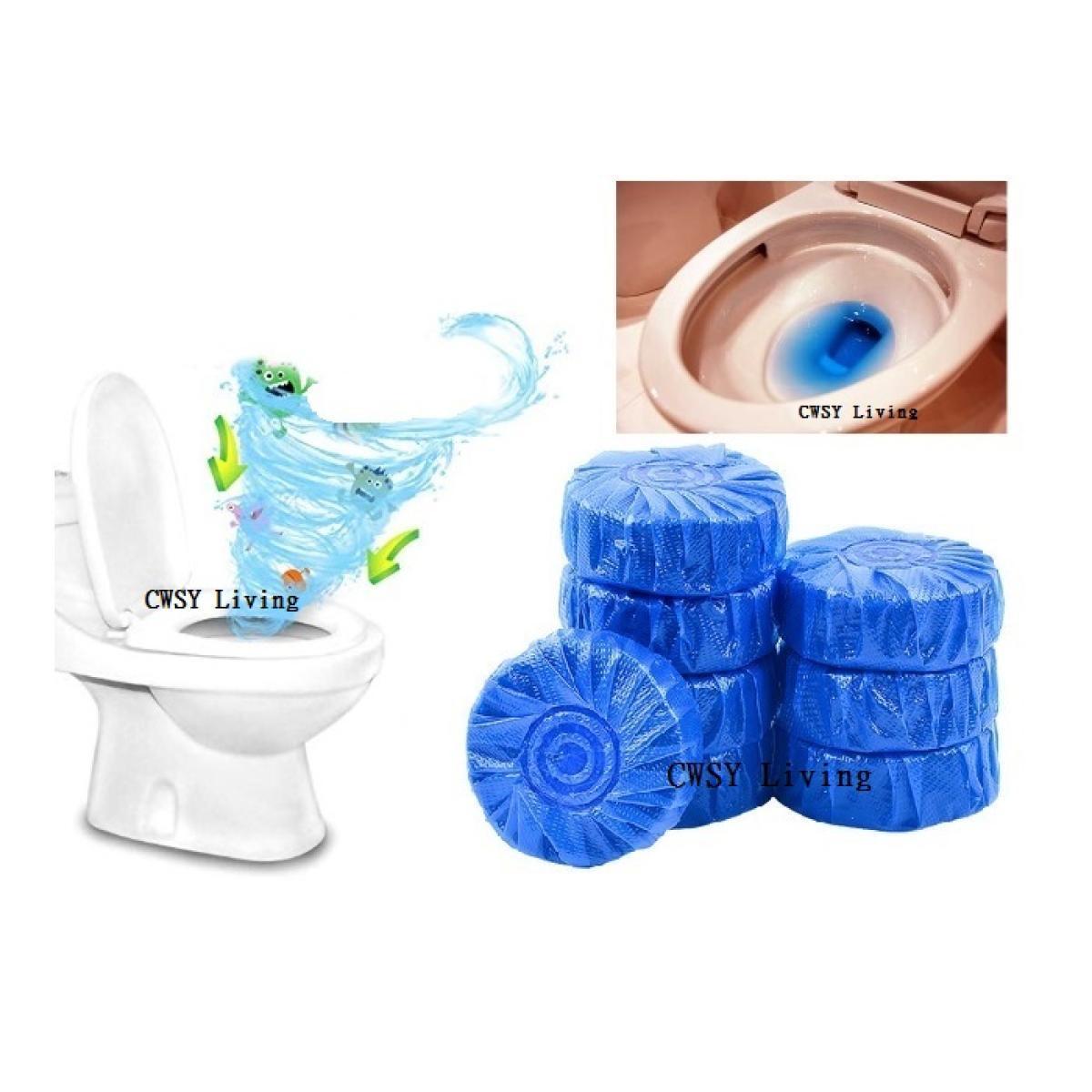 Bulk Blue Pods Touch Bowl Bubble Toilet Ball Cleaner Cake Tablet