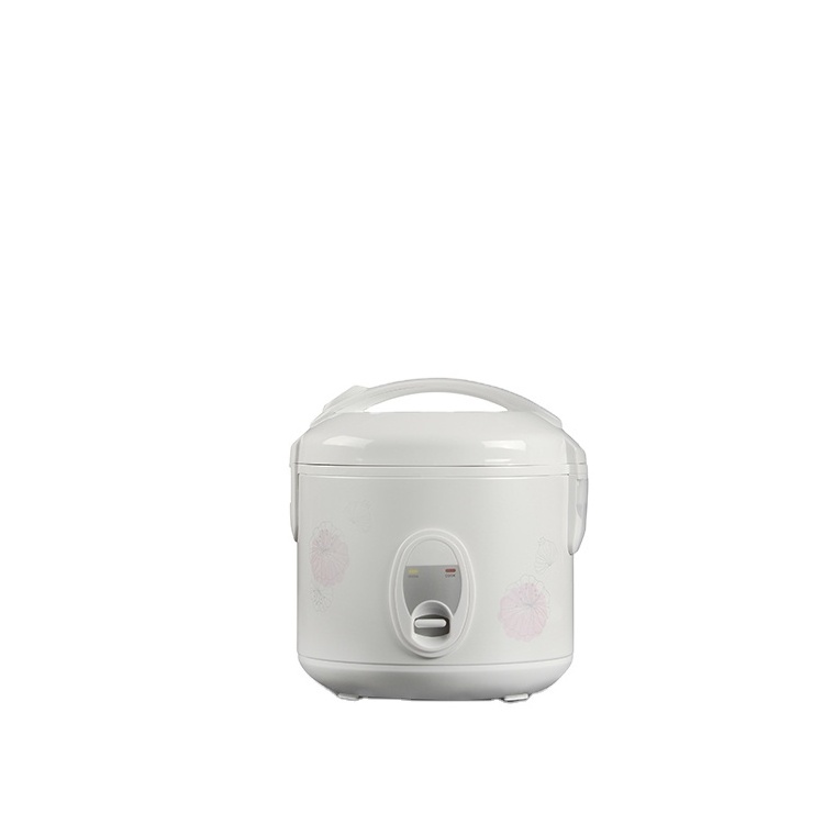 3L 4L 5L Cool Touch with One Button Easy Control Household Use Small Rice Cooker Stainless Steel or White Color Housing Cooker