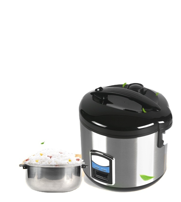 3L 4L 5L Cool Touch with One Button Easy Control Household Use Small Rice Cooker Stainless Steel or White Color Housing Cooker