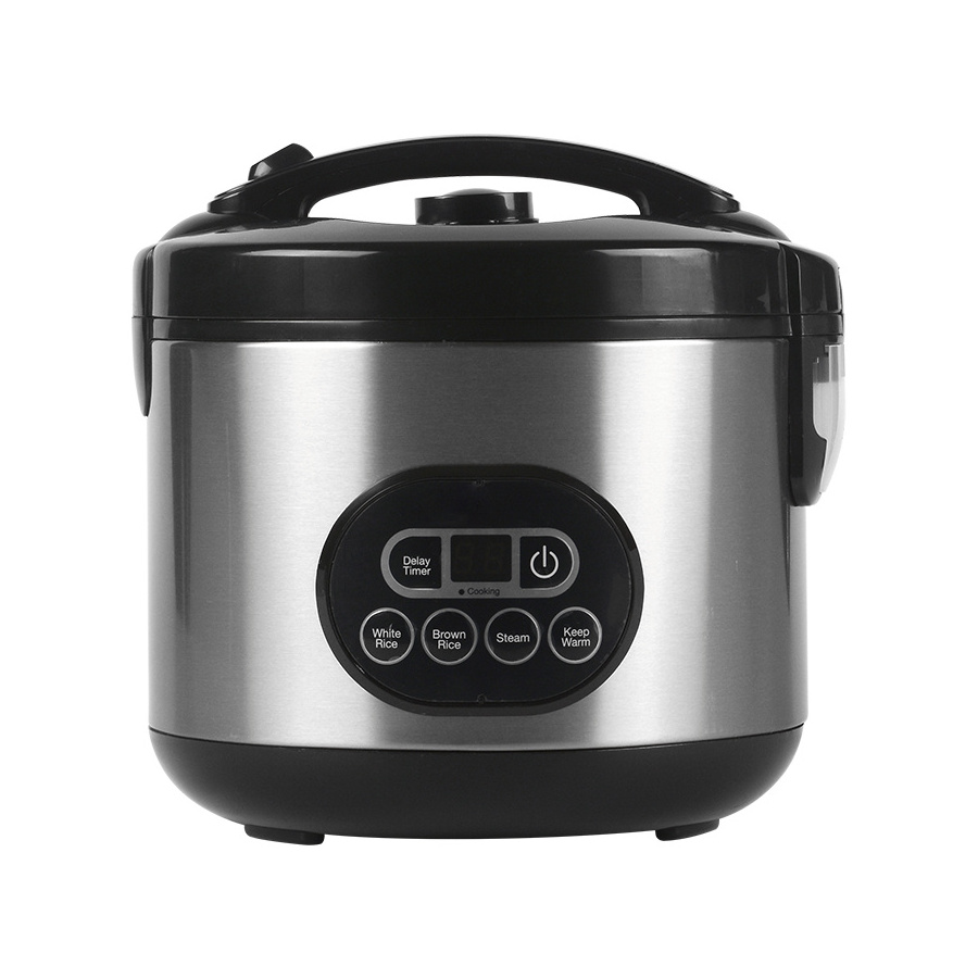 Hot Selling Home Appliances Electric Rice Cooker 3L Stainless Steel Material 6 Cups Cooking for 12 Persons