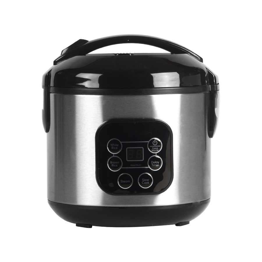 Hot Selling Home Appliances Electric Rice Cooker 3L Stainless Steel Material 6 Cups Cooking for 12 Persons