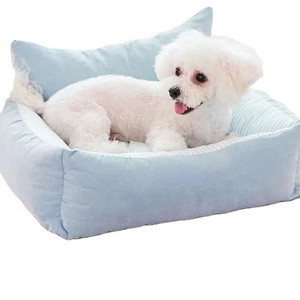 New 2023 Eco-friendly Luxury Extra Large Washable Waterproof Detachable Mat Dog Sofa Bed For Huge Dog