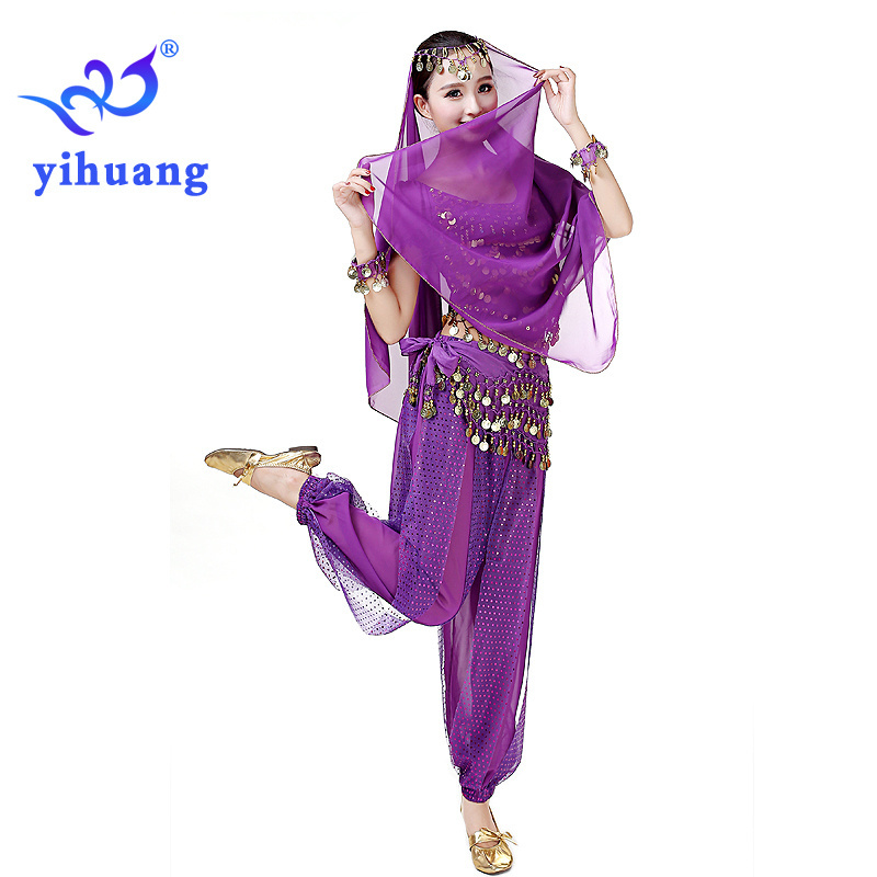 Wholesales Sexy Indian Belly Dance Suit Bollywood Performance Professional Arabic Belly Dance Costumes Sets