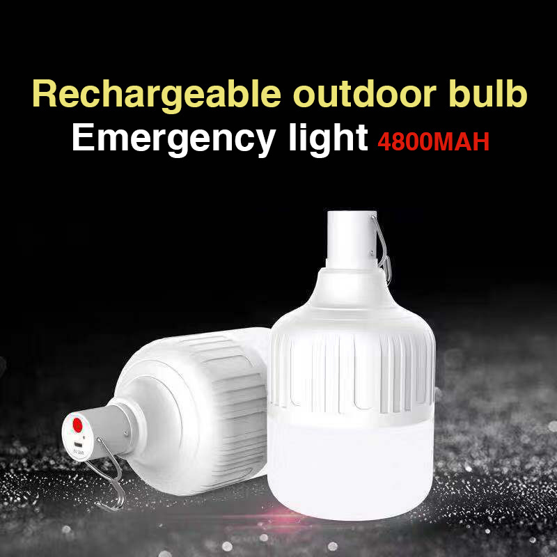 Portable Camping Lights Rechargeable lamp Led Light Lantern Emergency Bulb High Power Tents Lighting Flashlight Equipment Bulb