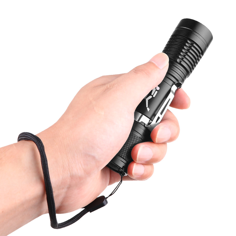 Helisu Super Bright P20 Wick Mini Portable Rating Professional Diving Light With Hand Rope Diving Led Flashlight