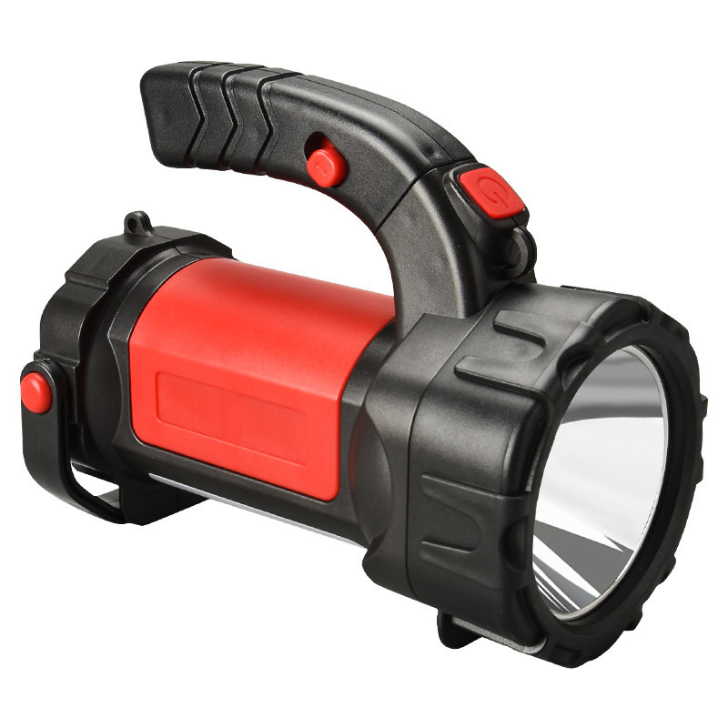 Rechargeable LED Spotlight Flashlight 5000 Lumen Search Light Super Bright 7 Modes Waterproof Portable Emergency Searchlight