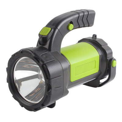 Rechargeable LED Spotlight Flashlight 5000 Lumen Search Light Super Bright 7 Modes Waterproof Portable Emergency Searchlight