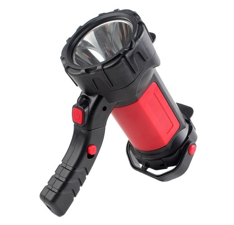 Rechargeable LED Spotlight Flashlight 5000 Lumen Search Light Super Bright 7 Modes Waterproof Portable Emergency Searchlight