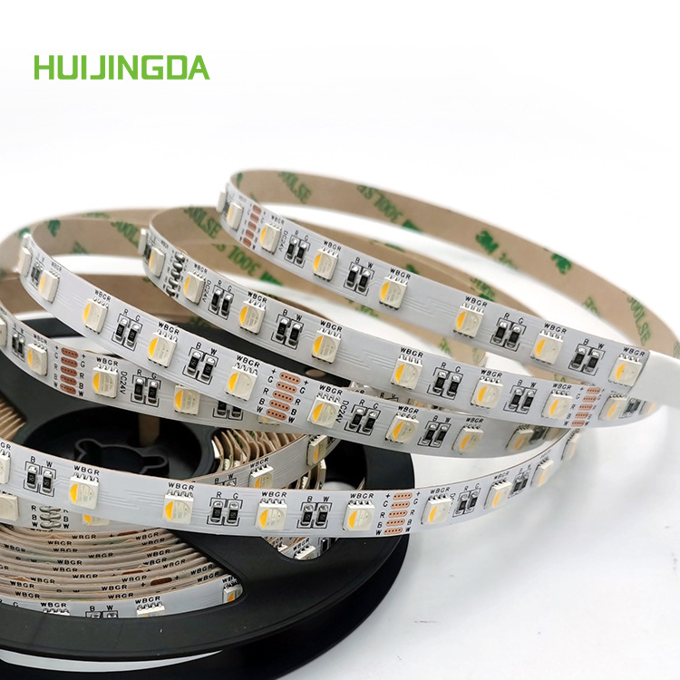 Wholesale 10mm PCB 24V 5M 5050 SMD RGBW ip20 Flexible Led Strip/Smart Strip Light