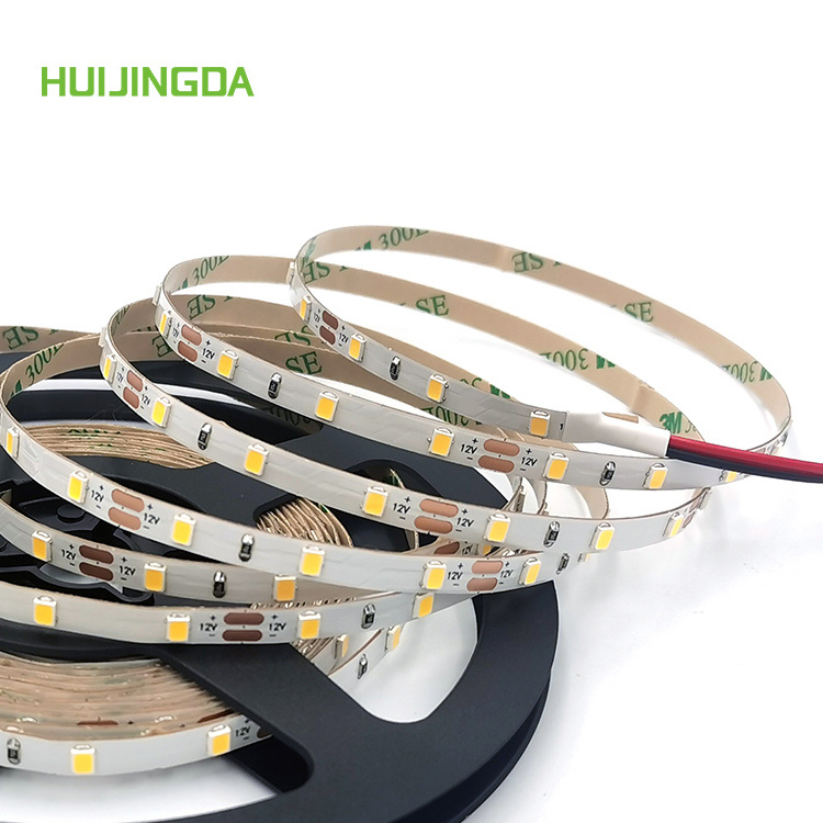 factory Hot 60leds/m mini 5mm FPC 2835 SMD 5m 12v Led strip 24v flexible strip light