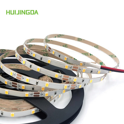 factory Hot 60leds/m mini 5mm FPC 2835 SMD 5m 12v Led strip 24v flexible strip light