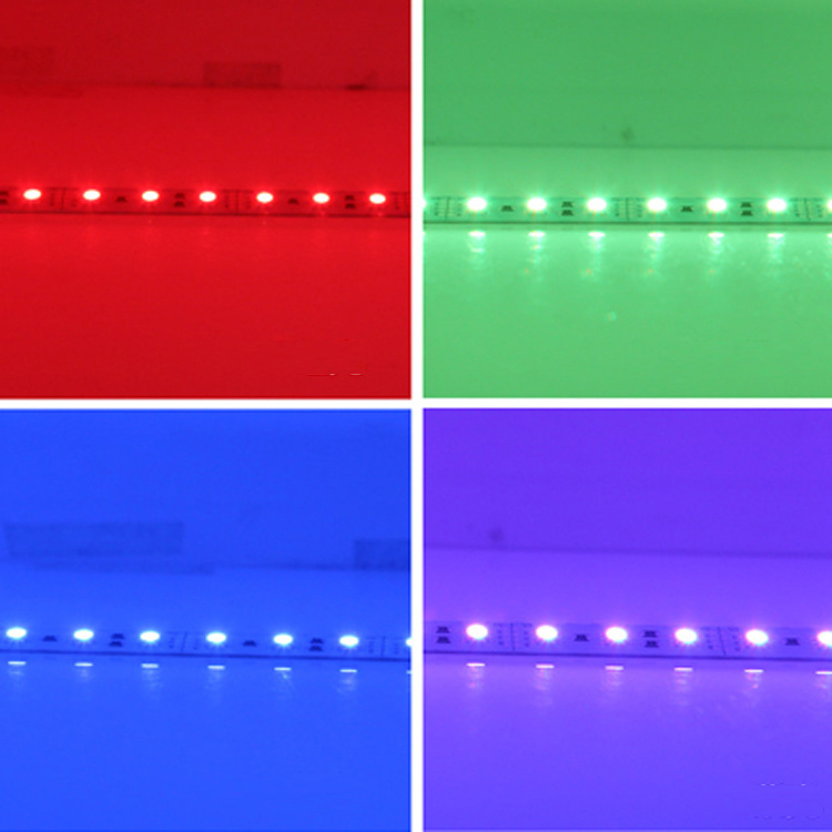 Factory wholesale  SMD 5050 RGB 12v 60LEDs/m led rigid strip light bar/Smart Strip Lights