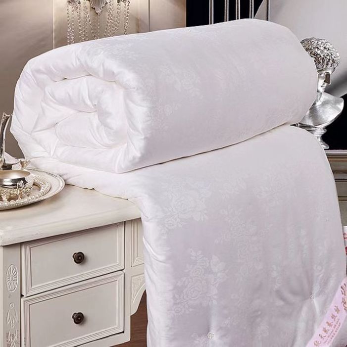 Breathable And Hypoallergenic 100% Natural silk Duvet quilt cover Comforter