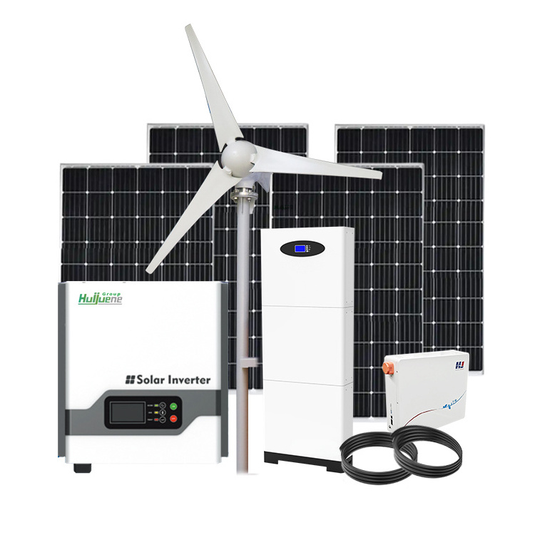 3kw 5kw 8kw 10kw 20kw 30kw 50kw Hybrid System Wind Turbine Inverter Solar Wind System Wind Turbine 5Kw