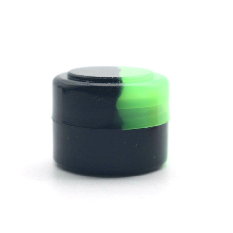 Silicone Concentrate Container Stash Pot 5ml Oil Wax Jar Heat Resistant Durable Container 5 Ml Screw Top