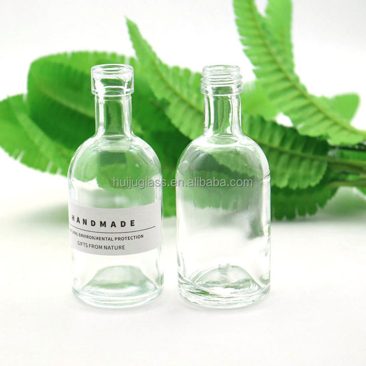 wholesale customized 50ml 100ml 750ml mini Tequila Patron liquor spirit bottles