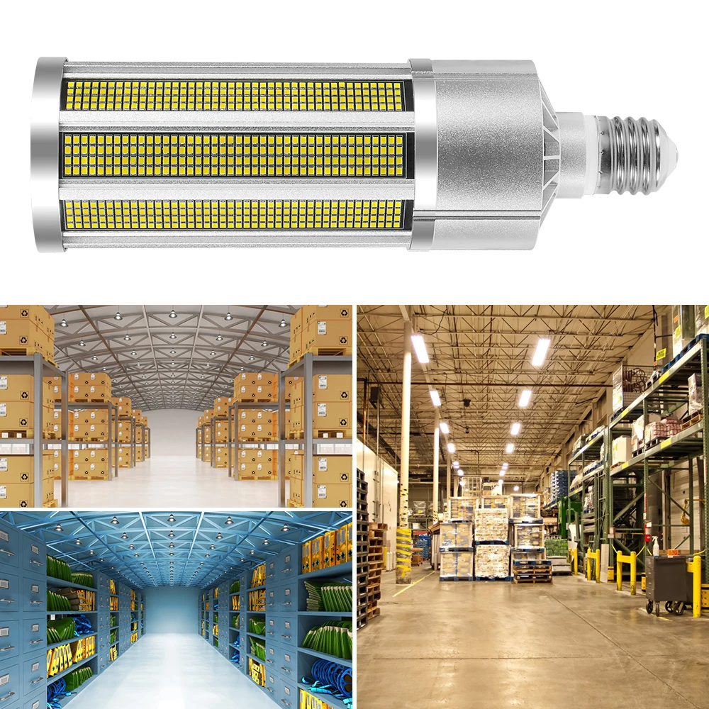 Led Lamp E27 E39 Corn Bulb 220V Lampada LED Spotlight 150W 200W 240W Corn Light High Power Lamp 110V Outdoor Warehouse Lighting