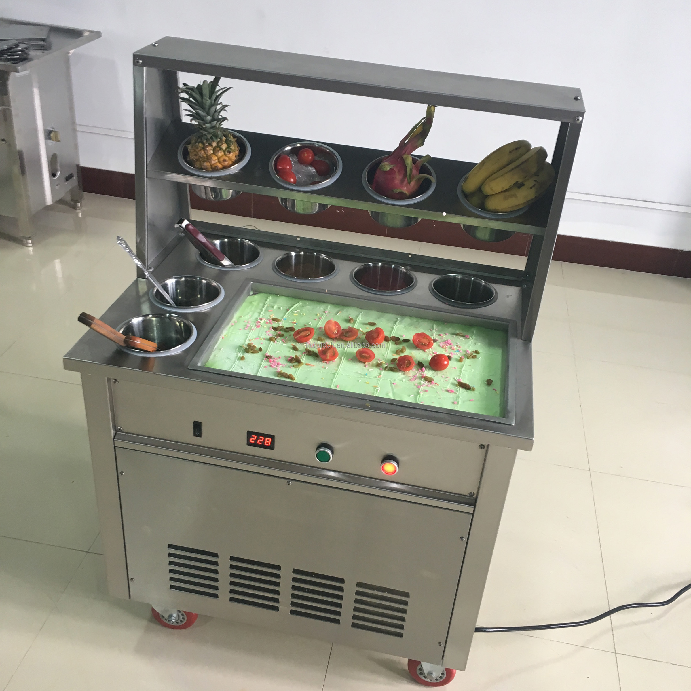 Factory price Fried yogurt machine/ ice cream machine/Fried ice machine HJ-A61