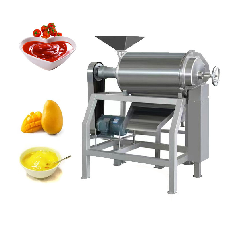 0.5 ton fruit sauce grinder mango pulping machine for tomato strawberries peaches HJ-CM026