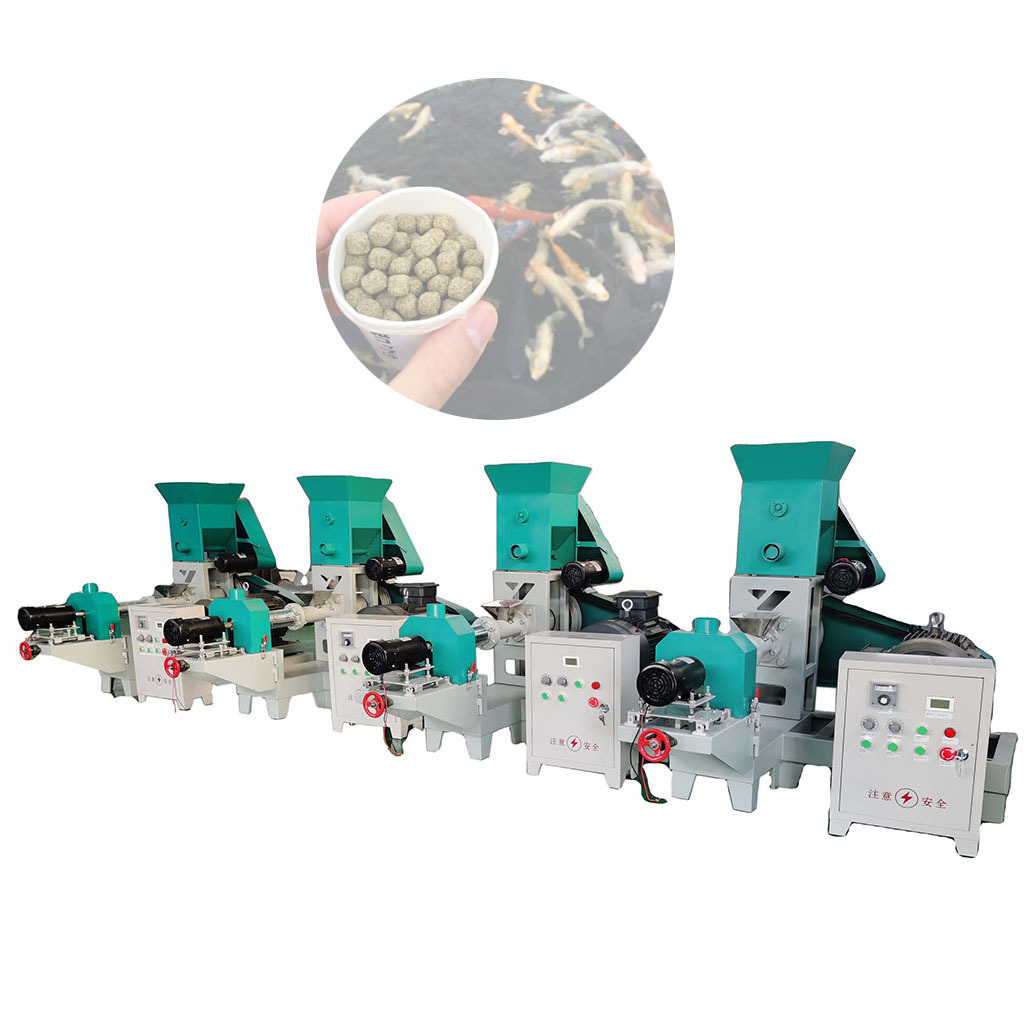 300-400kg/hour automatic dog food extruder / floating fish feed pellet machine HJ-FFP300