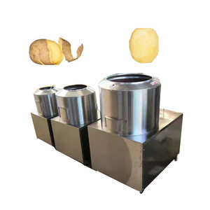 Commercial Electric 200kg/hour potato peeler HJ-SPJX004 multifunctional potato peeling and washing machine