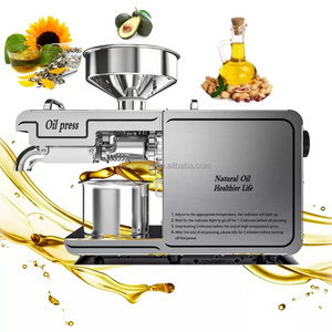 Peanut and olive oil extraction machine/ mini sunflower seeds making machine for home use HJ-P10