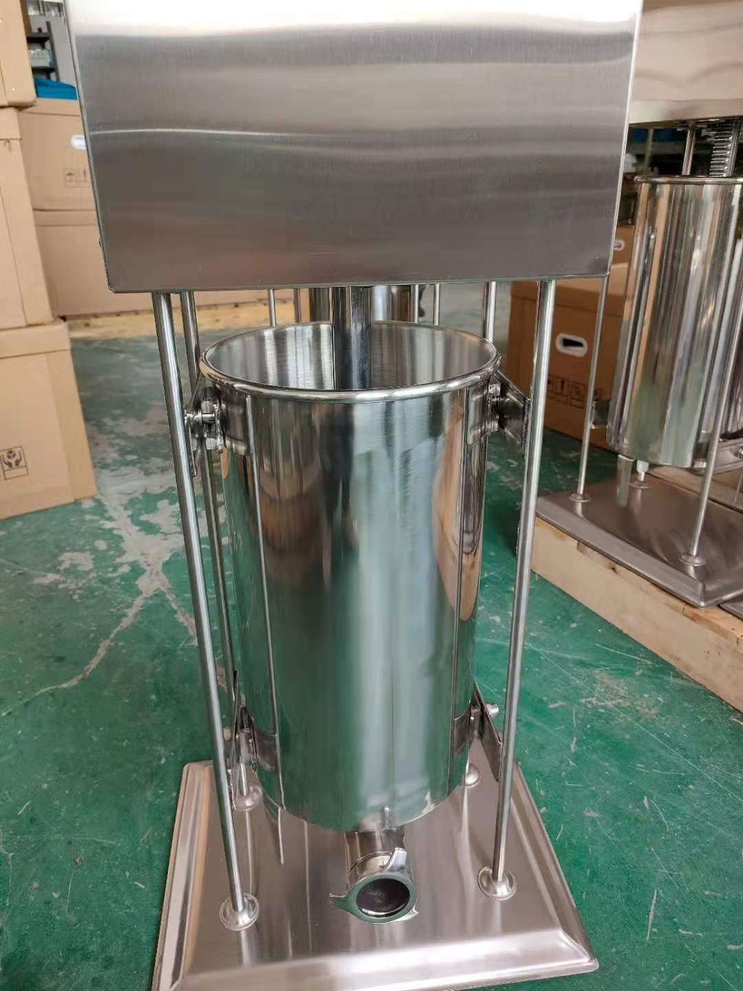 electric automatic sausage filler 15L meat stuffer