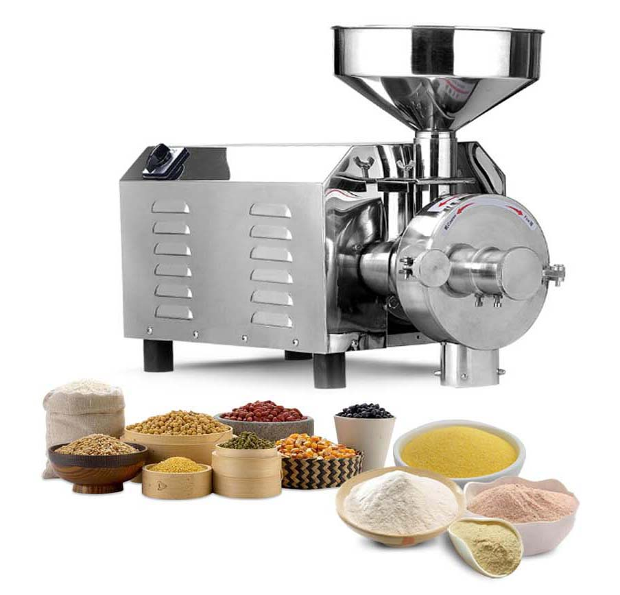 High-Speed Spices Herb Nuts Grinder/Grains Milling grinding Machine/Industrial Almond Flour Mill Making Machine