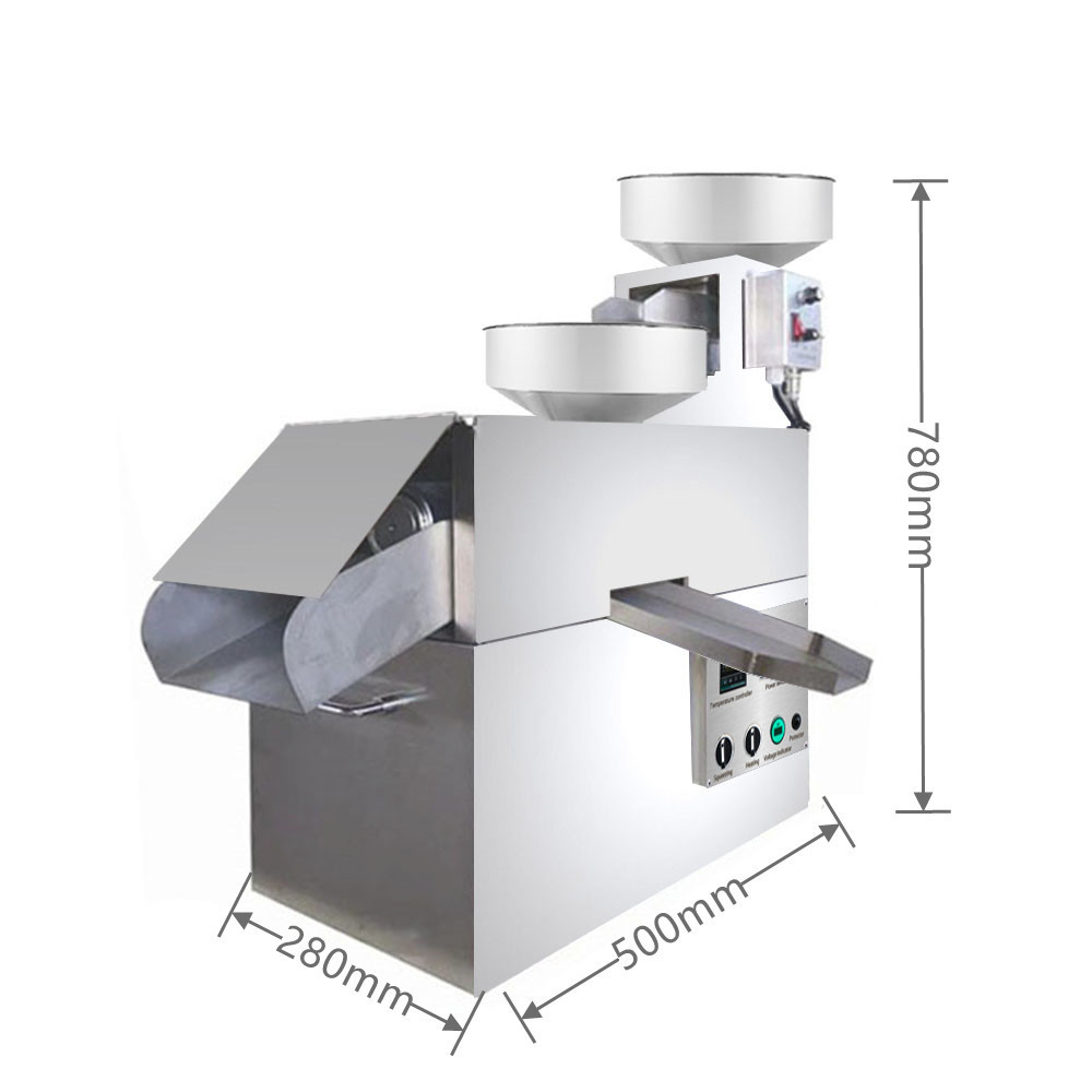 Best price! 15-20kg/h avocado/olive oil pressing machine/ soybean oil extraction machine  HJ-P52