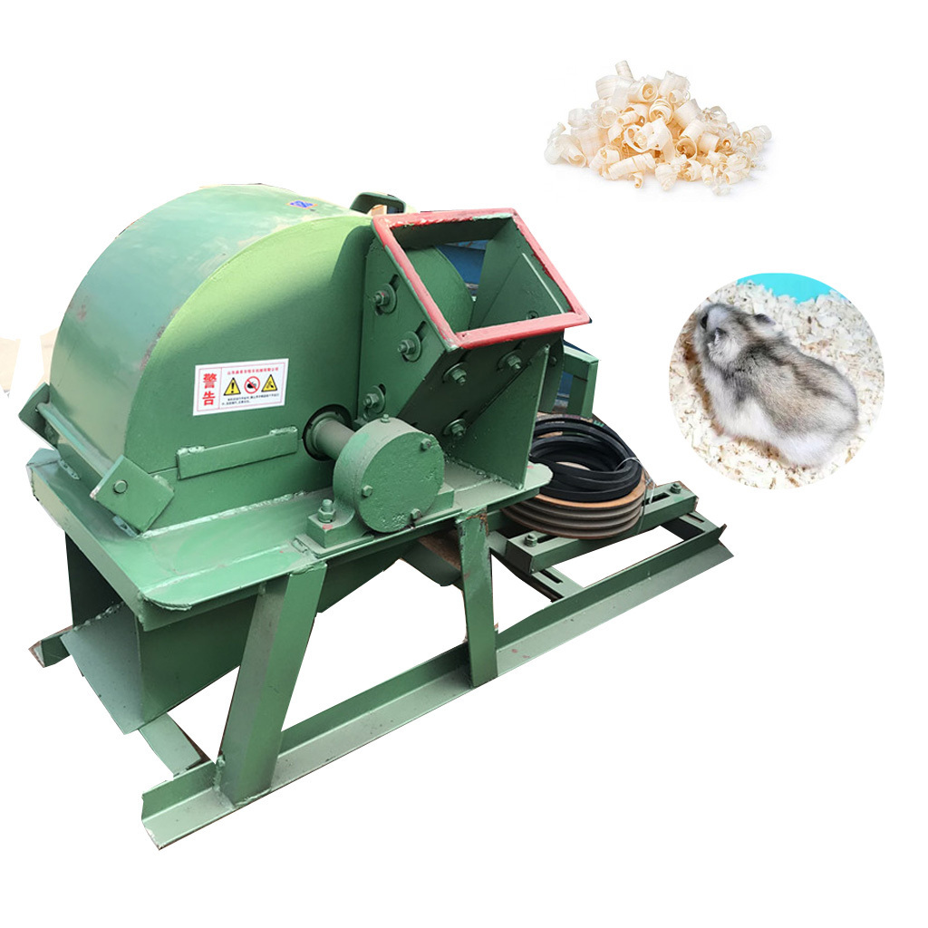 wood shaving machine for horse animal bedding/wood chipper crusher/sawdust making machine for poultry house HJ-MX500