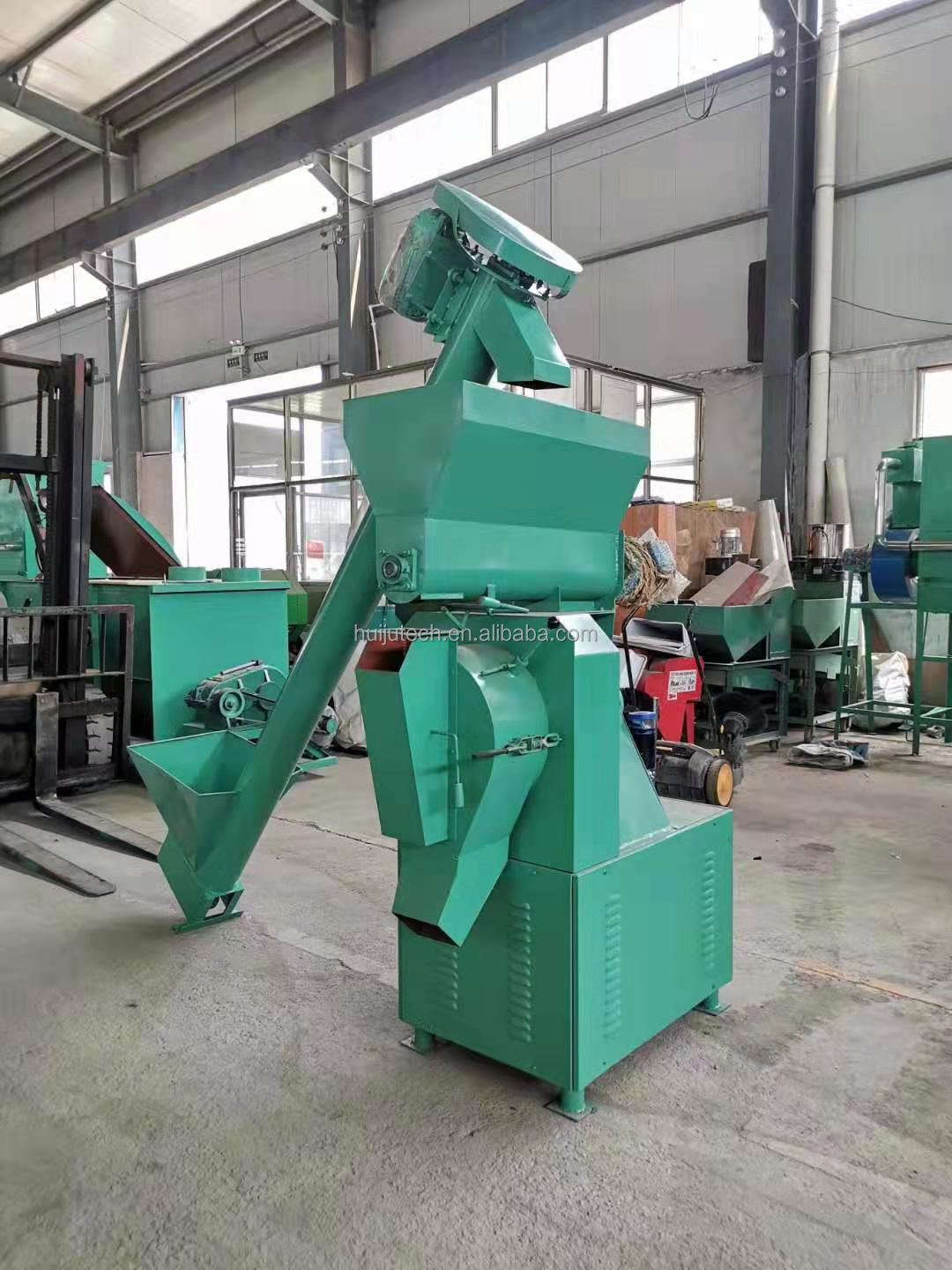 Poultry farm ring die mold 1 Ton chicken rabbit goat feed pellet making machine HJ-R250 animal feed pellet mill pelletizer price