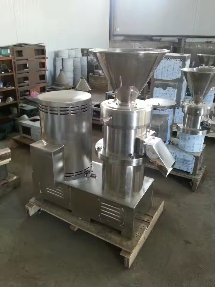 200kg Chili sauce fruit and tomato grinding machine vertical  colloid mill stainless steel small food colloid mill  HJ-MS130